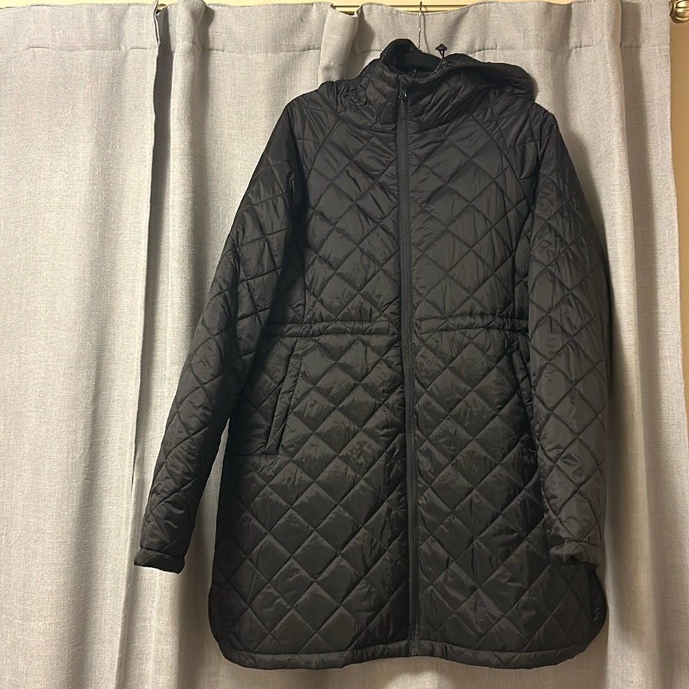 Perfect Condition Black Long Puffer - image 1